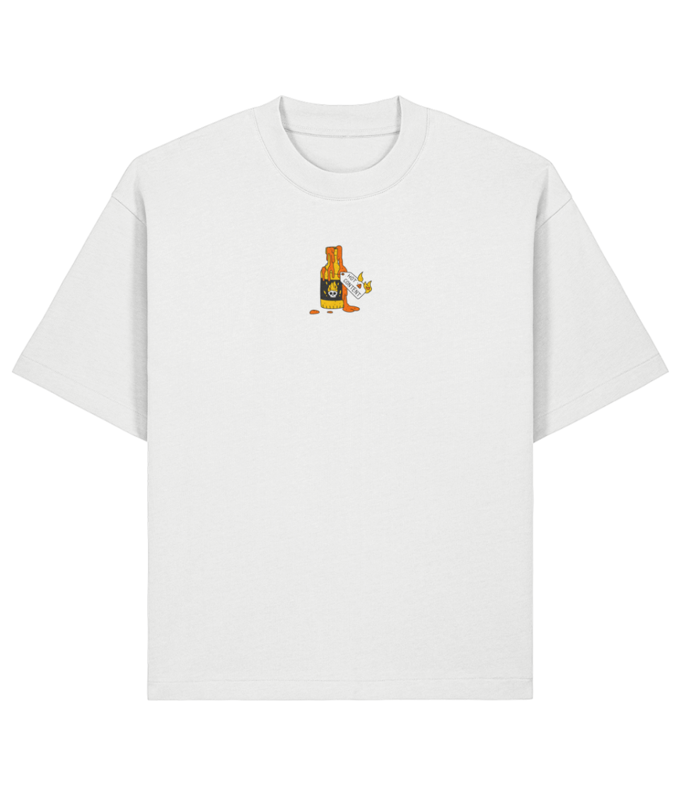 HOT CONTENT WHITE T-SHIRT